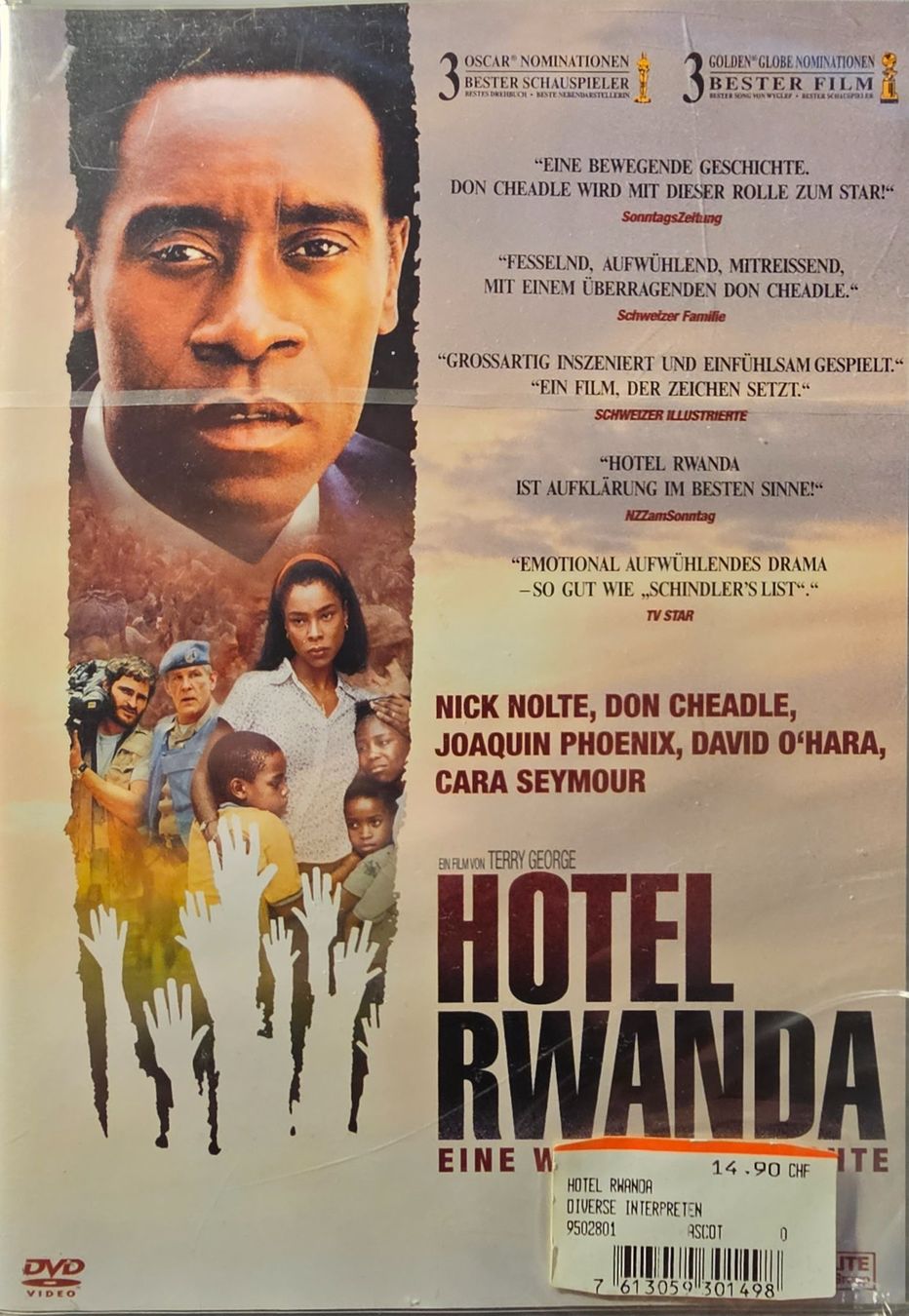 Alle DVDs: Hotel Rwanda – Neu und originalverpackt aus Wahlen b. Laufen von Cg10