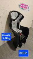 Velokindersitz zur Montage auf dem Gepäcksträger