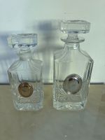 2 bottiglie in vetro per liquore (Carlo - 70)
