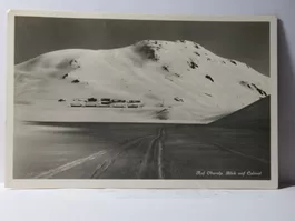 Auf Oberalp Blick auf Calmot  1928