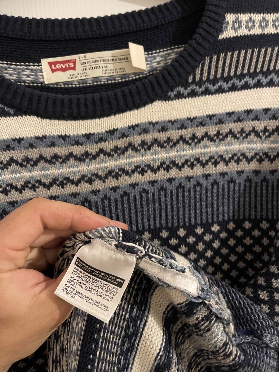Levi's Maglioni & Felpe: Levi's Wollpullover, Grösse L, Winter Stric – Nuovo (secondo la descrizione) da Wetzikon ZH venduto da Jan_wojt 4