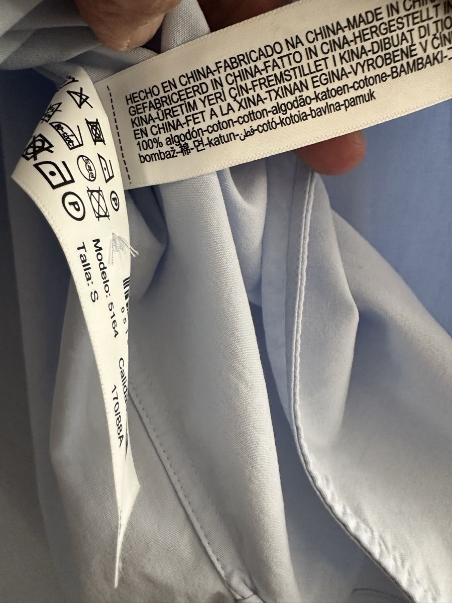Massimo Dutti Camicette: Massimo Dutti Hemd hellblau Gr. S – Nuovo (secondo la descrizione) da Ostermundigen venduto da anja046 1
