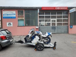Motorradanhänger zum mieten / Ort: Stadt Luzern