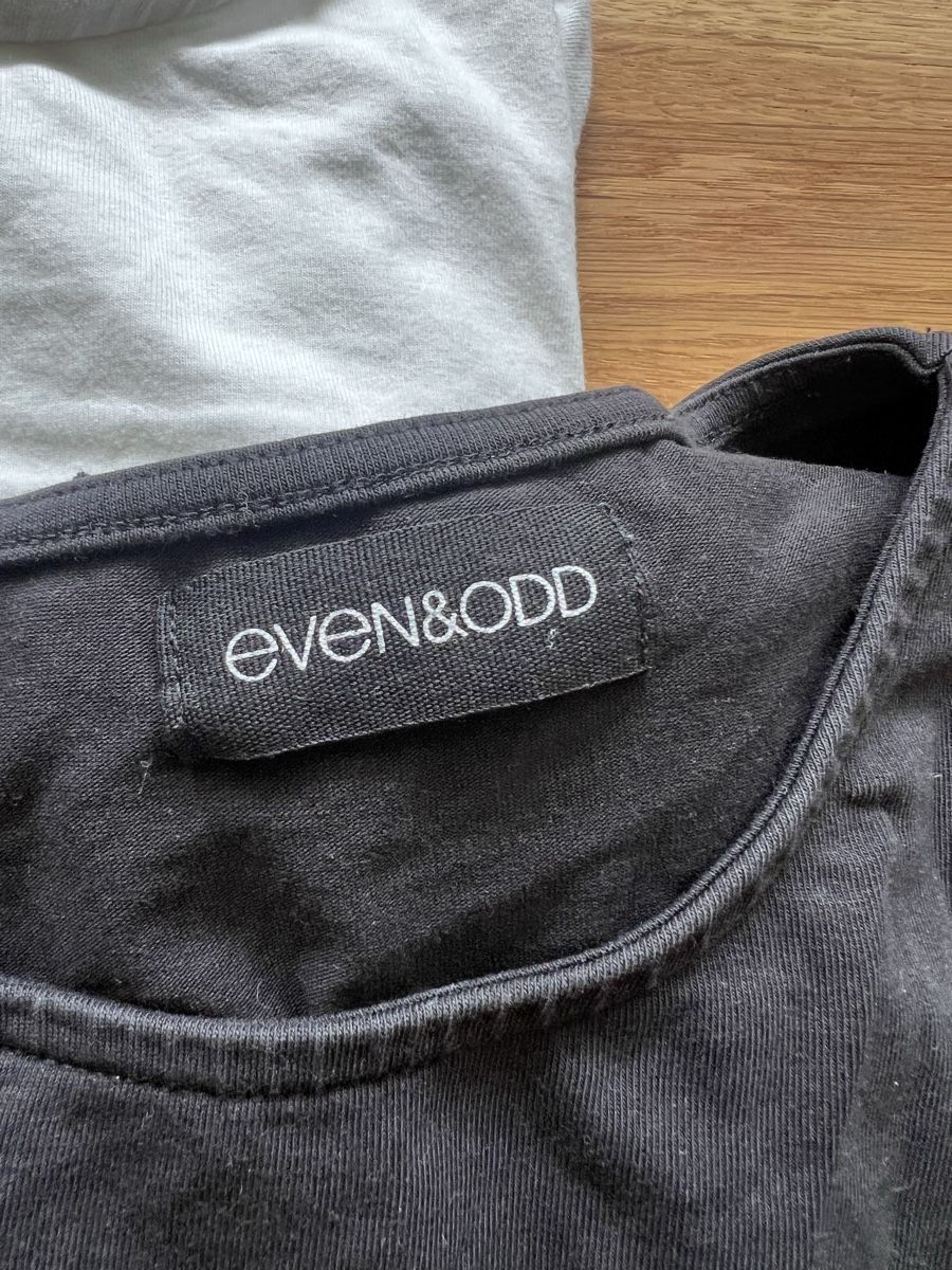 T-shirt: even&odd longsleeves black & white – Nuovo (secondo la descrizione) da Bern venduto da lea_wf9x 3