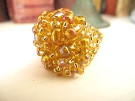 🟢 Modeschmuck-Ring NEU / Bague fantaisie neuve pièce unique