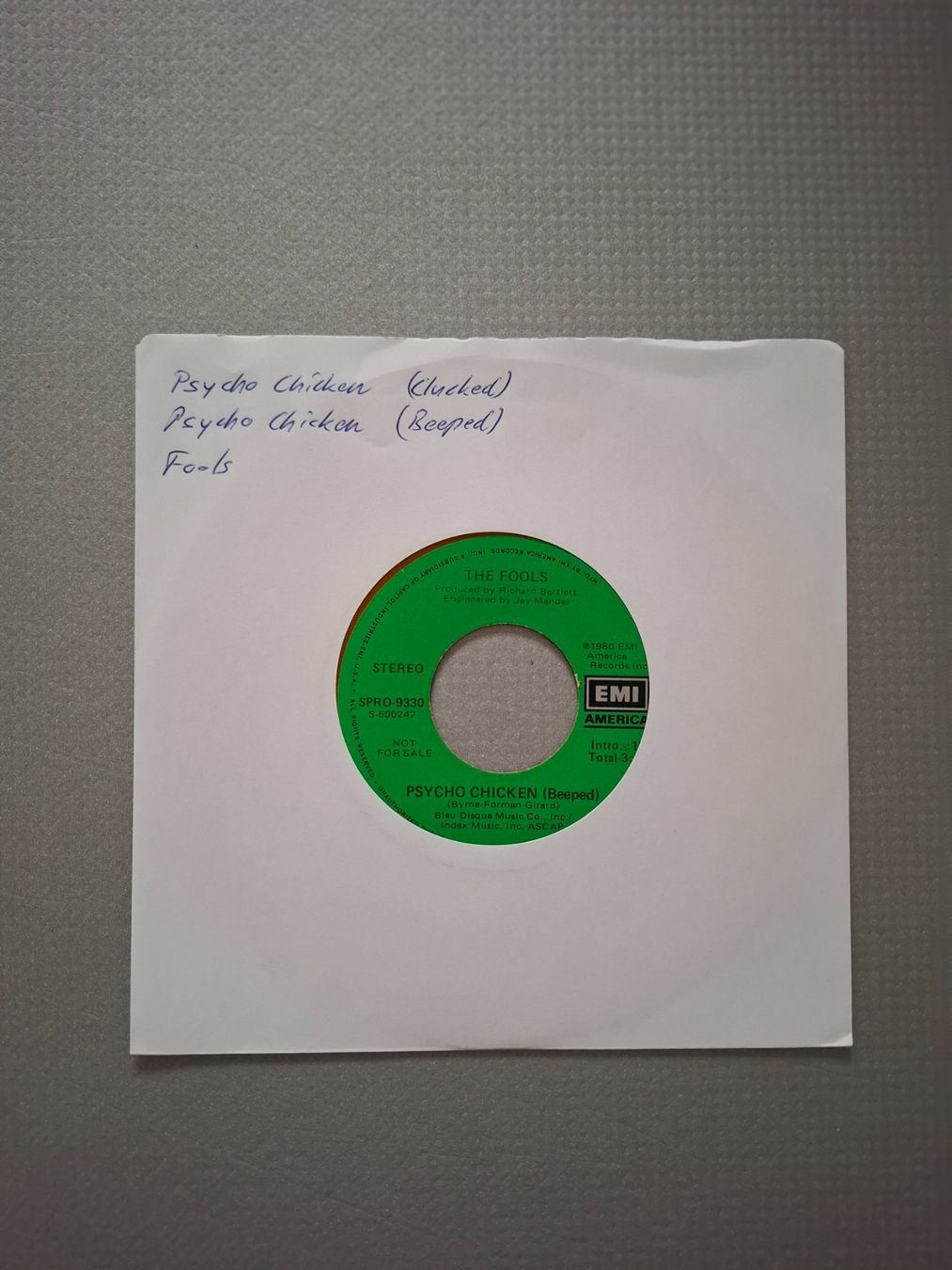 Schallplatten: Fools - Psycho Chicken – Gebraucht aus Arbon von pendulum