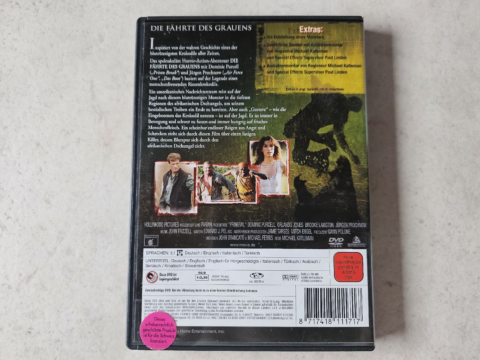 Tutti i DVDs: Die Fährte des Grauens – Usato da Schneisingen venduto da backstore24 1