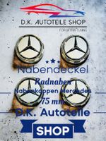 Mercedes Nabendeckel Nabenkappen 75 mm Felgendeckel Neu