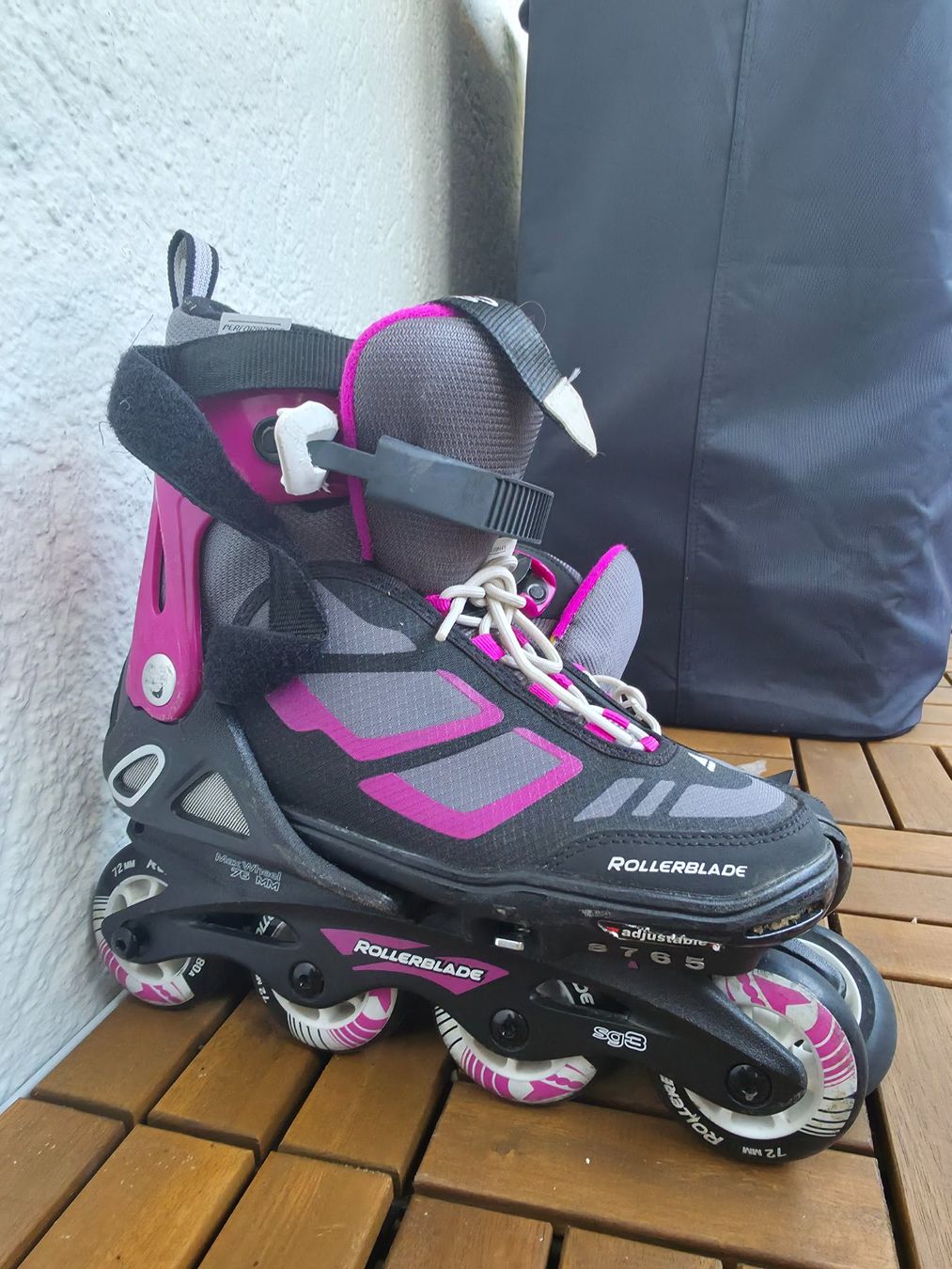 Pattini in linea & Pattini a rotelle: Rollerblade Inline Skates, Top Zustand, Grösse 35.5 Pink – Usato da Bülach venduto da Bella92 2