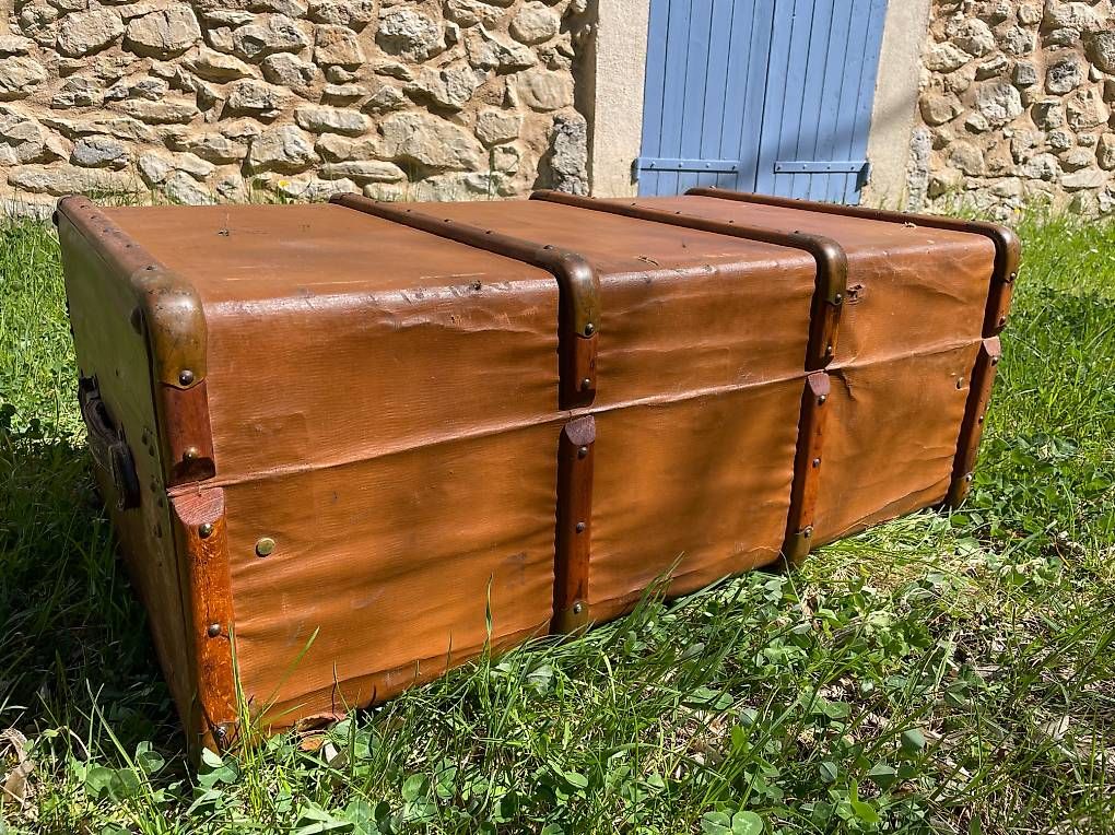 Cassapanche: Malle de voyage 1900-1920 – Usato da Lausanne venduto da Locaz 2