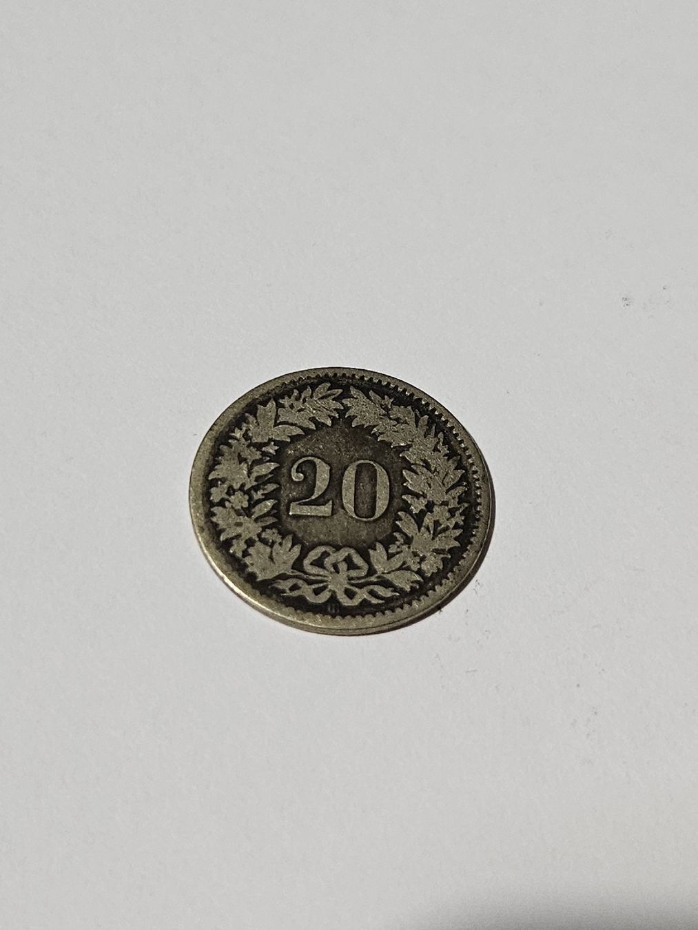 Tutti le monete: 20 Rappen 1851 – Usato da Pfäffikon ZH venduto da Melibol 1