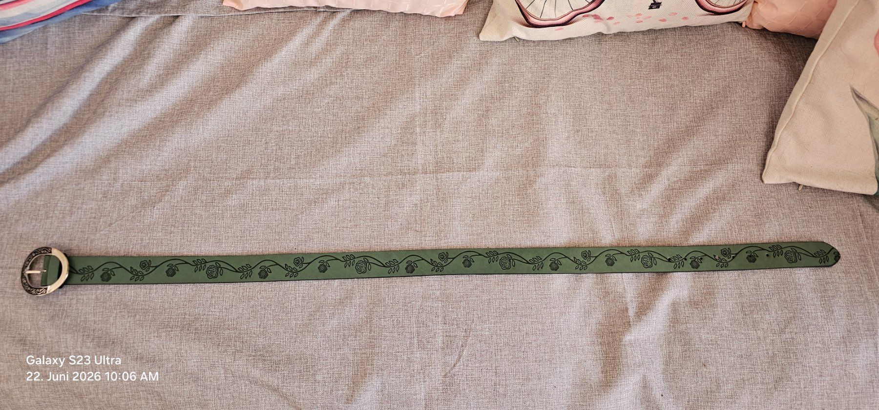 Cinture: Damengurt im Vintage-Print-Stil – Usato da Unterseen venduto da Anna57 1