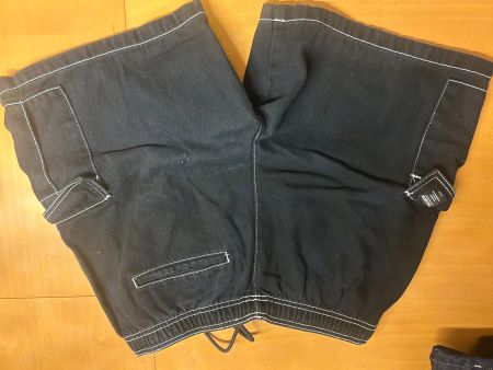 Short cargo Pull&Bear noir taille M état occasion