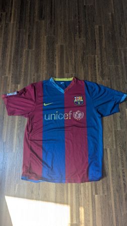 Fc Barcelona 2007/2008 Heimtrikot Grösse M