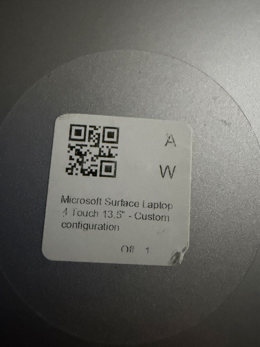 Microsoft Notebooks: Microsoft Surface Laptop 4 mit Touchscreen 16 GB RAM – Gebraucht aus Romanshorn von Monte. 5