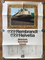 Plakat DB TEE Rembrandt Helvetia Original ca. 1967