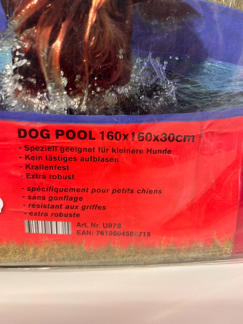 Schwimmbad: +NEU+OVP Hundepool – Neu und originalverpackt aus Rheinfelden von pmc_2dlg 1