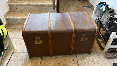 Emil Hablützel Trunk Basel Vintage Chest