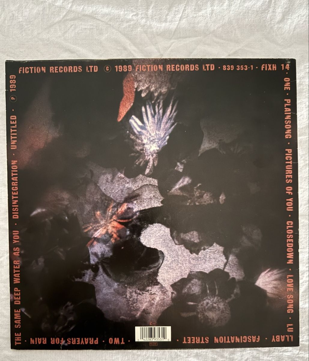 Dischi in vinile: The Cure Disintegration Vinyl LP 1989 – Usato da Goldach venduto da Messerguru 2