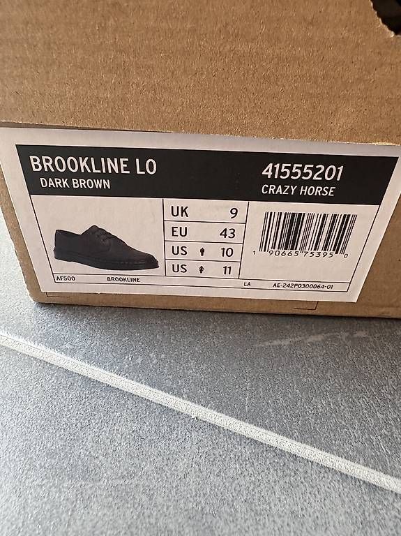 Dr. Martens Scarpe da uomo: Dr. Martens Brookline Lo, Grösse 43 – Usato da St. Pantaleon venduto da g-mountain 1