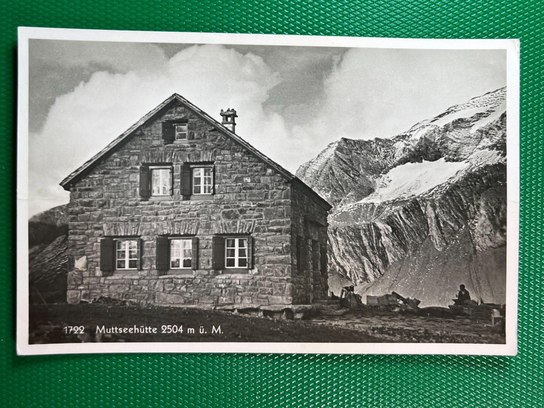 Ansichtskarten: Muttseehütte – Gebraucht aus Steg VS von _vinci_