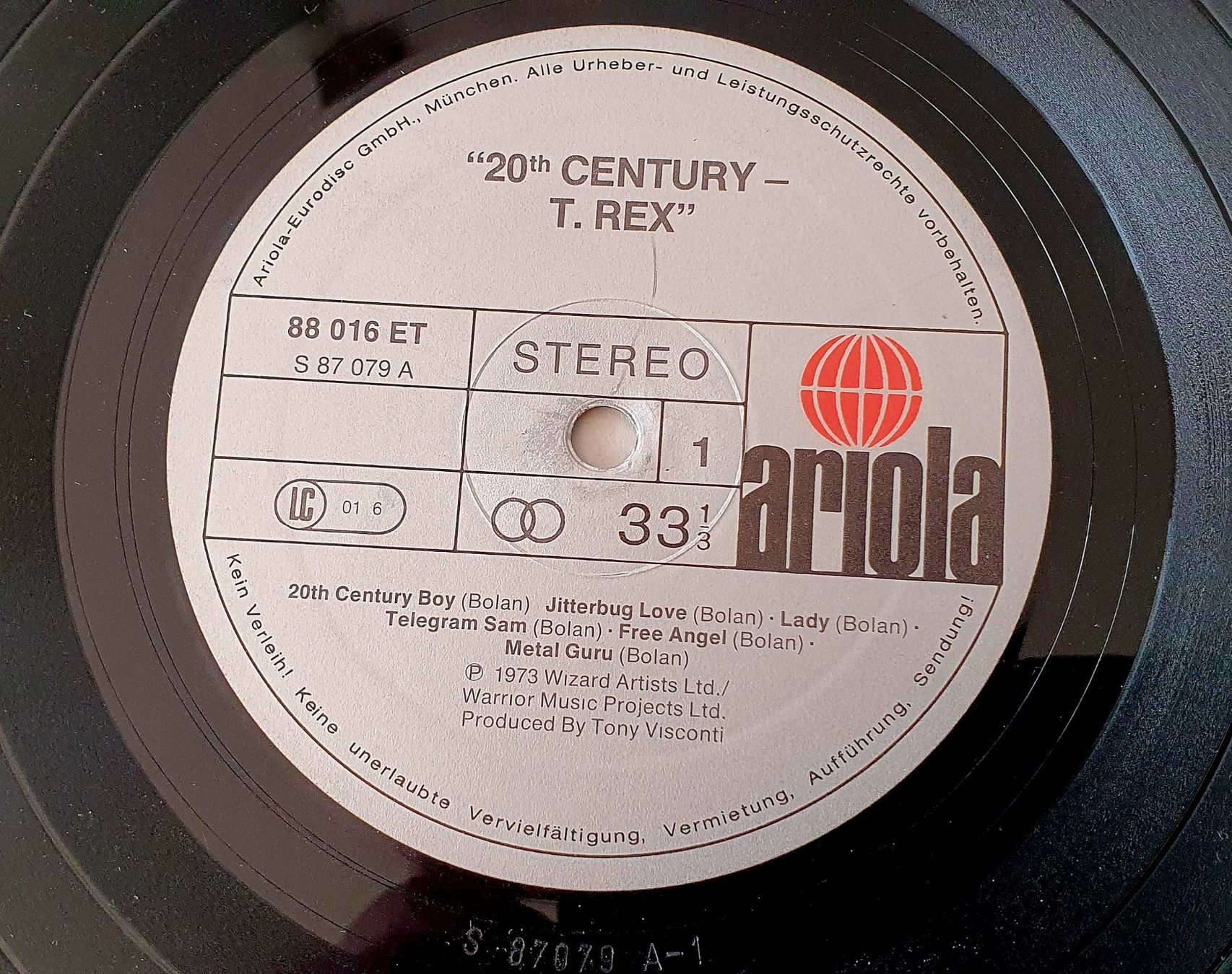 Dischi in vinile: T. REX, 20th Century, LP, MINT- ! – Usato da Kreuzlingen venduto da Cdschlumpf 2