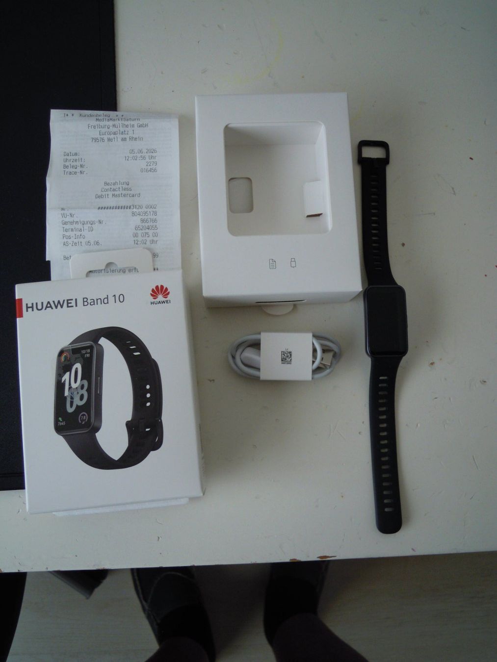 Huawei Smartwatch: HUAWEI BAND 10 Schwarz – Nuovo (secondo la descrizione) da Laupersdorf venduto da Naras