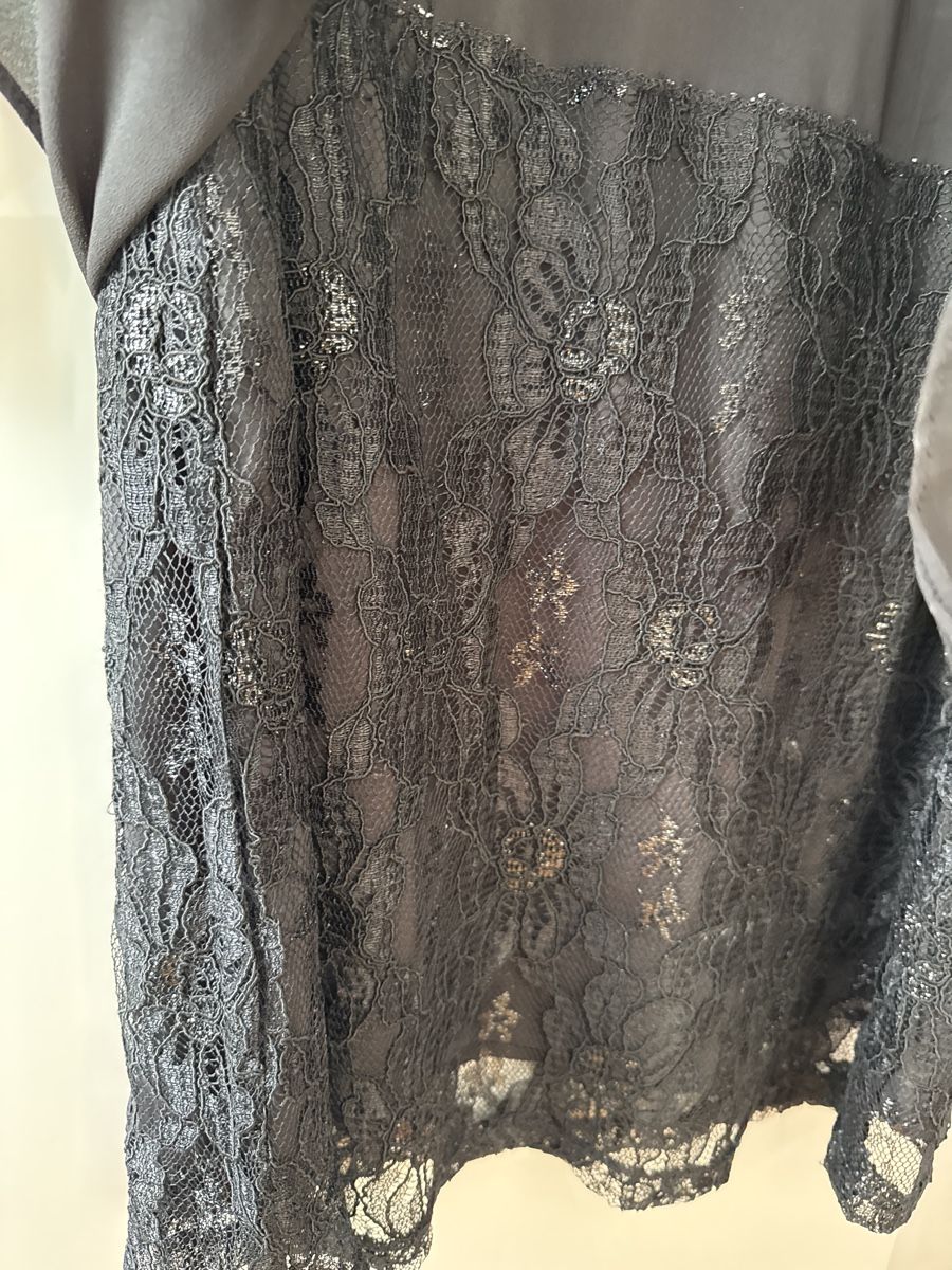 Vestiti: Schickes schwarzes Abendkleid Floryday, Gr. L, mit Spitze – Nuovo (secondo la descrizione) da Huttwil venduto da graesihu 1