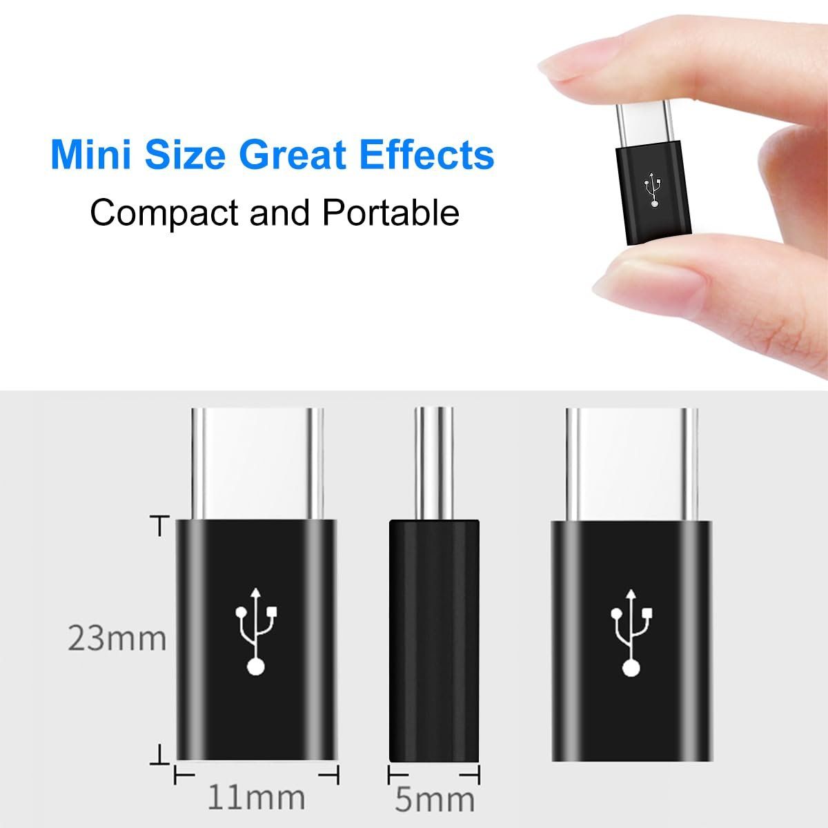 Lecteurs & Adaptateurs: iphone 16 pro max - 2x Adaptateurs Micro USB à type C – Neuf avec emballage d'origine à Morges par DigiAC 2