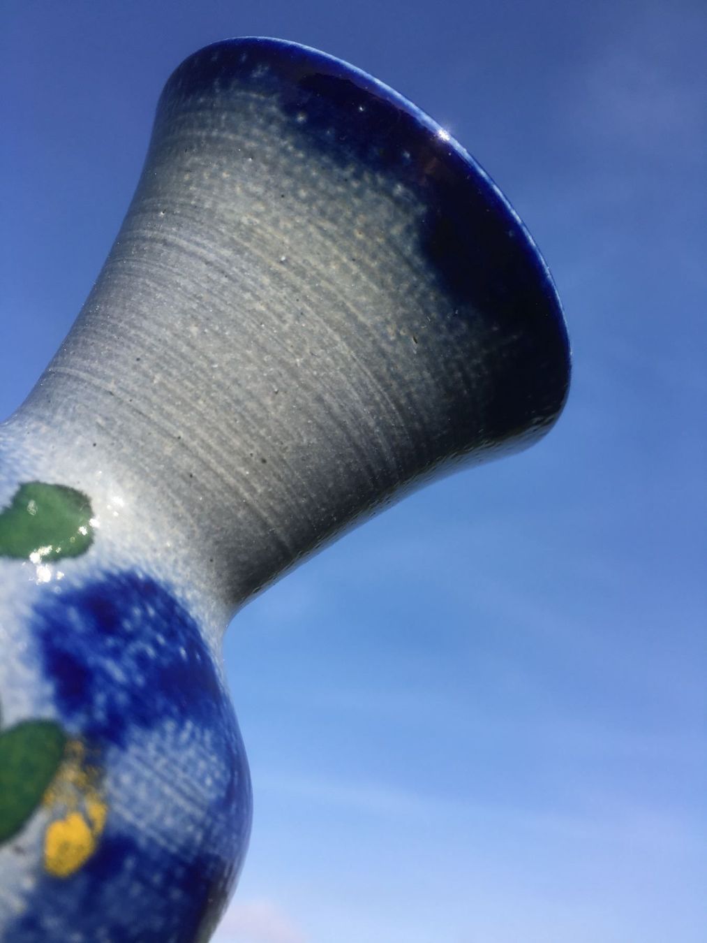 Vasi & Recipienti: STEINGUT  VASE  BLUMENVASE  VÄSELI   DEKO   HANDARBEIT – Nuovo (secondo la descrizione) da Subingen venduto da ArtBead 5