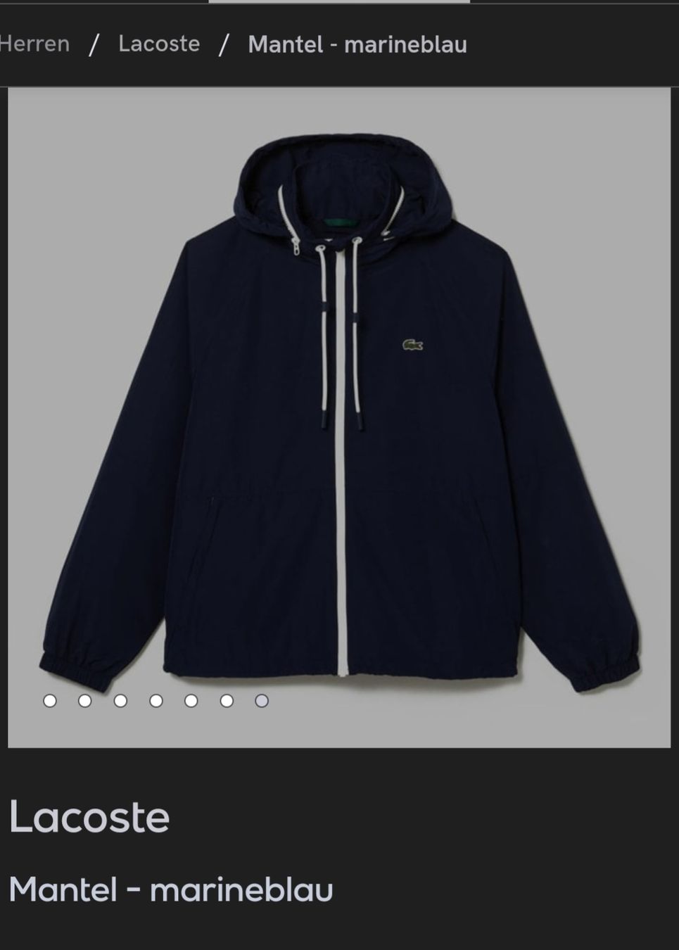 Lacoste Jacken: lacoste – Neu und originalverpackt aus Matten b. Interl von asi_y5cb