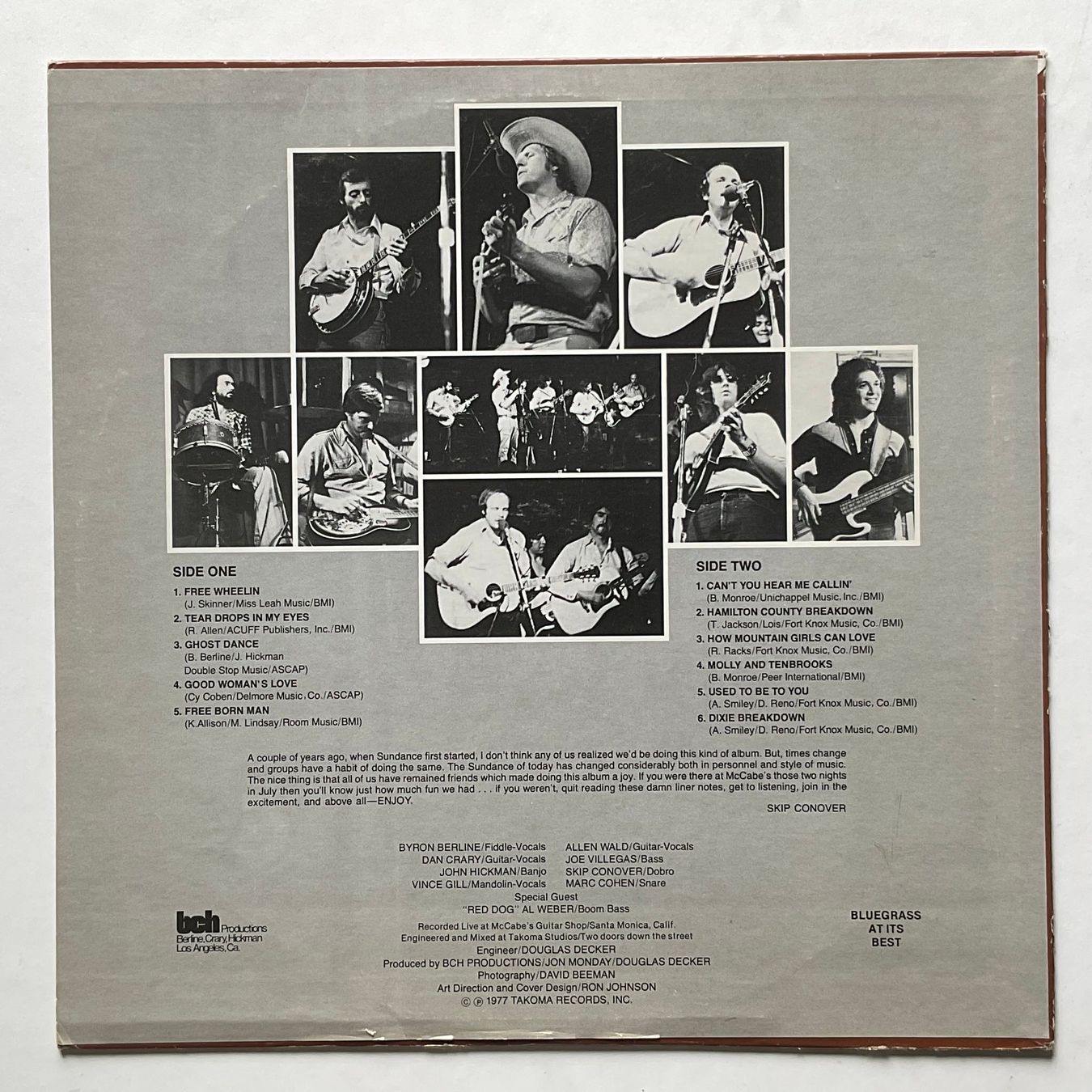 Schallplatten: Byron Berlin & Sundance, 1977 – Gebraucht aus Hasle b. Burgdorf von Zappizepp 1