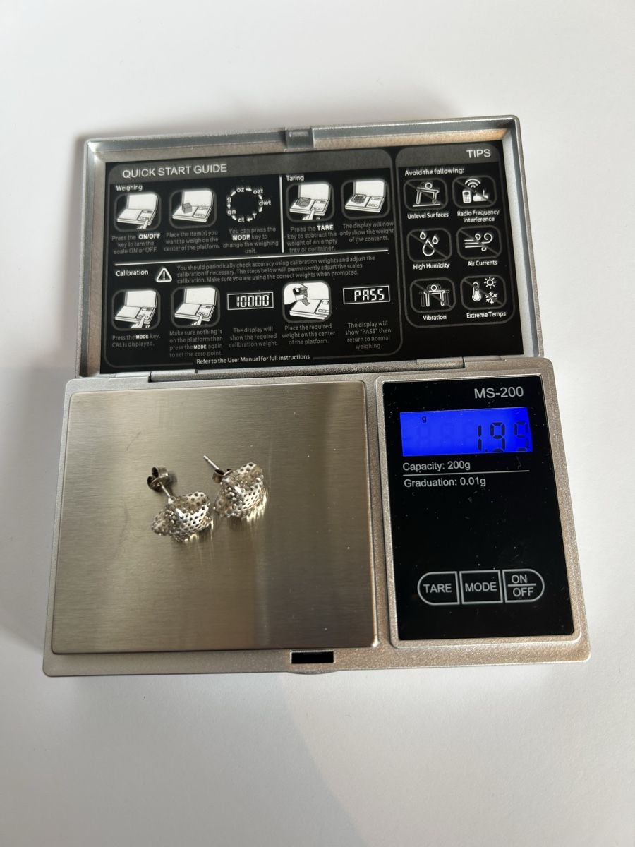 Orecchini pendenti & Orecchini a lobo: 925 Silber Stern Ohrringe – Usato da Bern venduto da Ilikebluegems 4