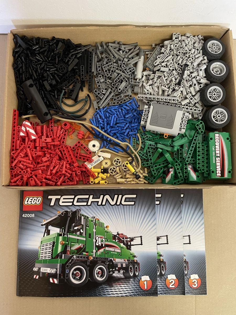 Lego Kit di costruzioni: Lego Technik lkw Abschleppwagen 42008 – Usato da Möriken AG venduto da Peka01