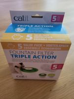 Catit Trinkbrunnen Katzen Filter  4 Stück neu v1