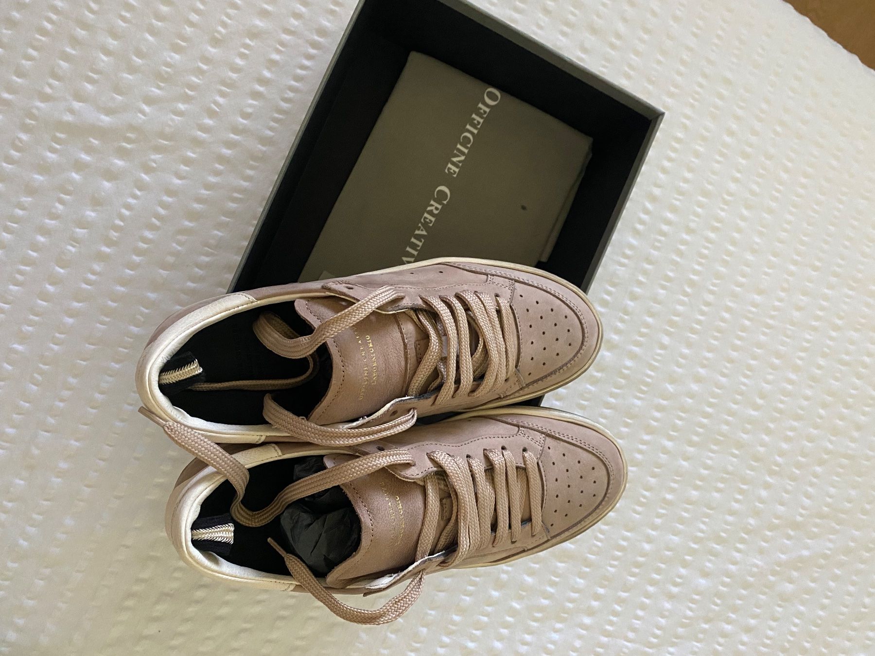Officine Creative Scarpe da donna: Baskets Officine Creative, T. 37, cuir beige – Nuovo e nell'imballaggio originale da Renens VD venduto da alcaras3108 2