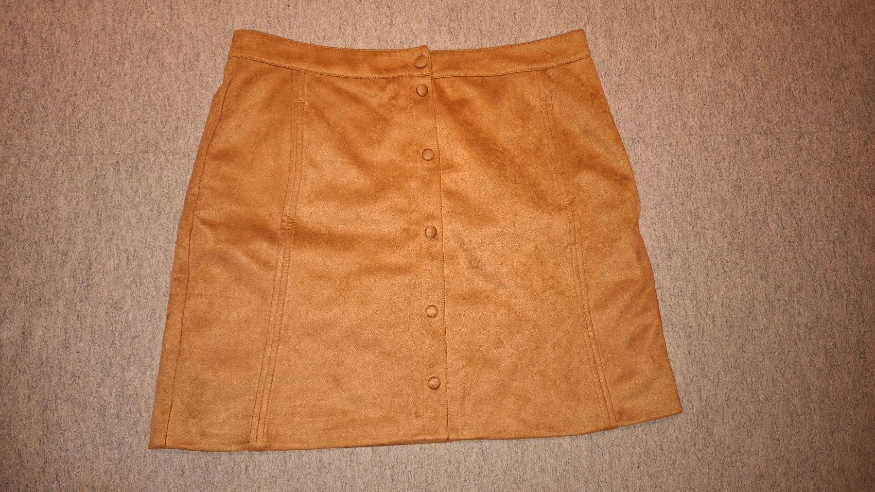 C&A Gonne: Jupe en faux daim, Taille 44 – Usato da La Rippe venduto da veromaud