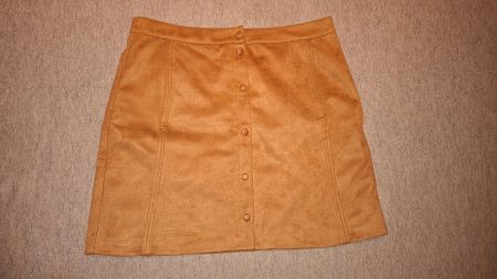 Jupe en faux daim, Taille 44