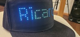Coole LED Cap mit App Steuerung
