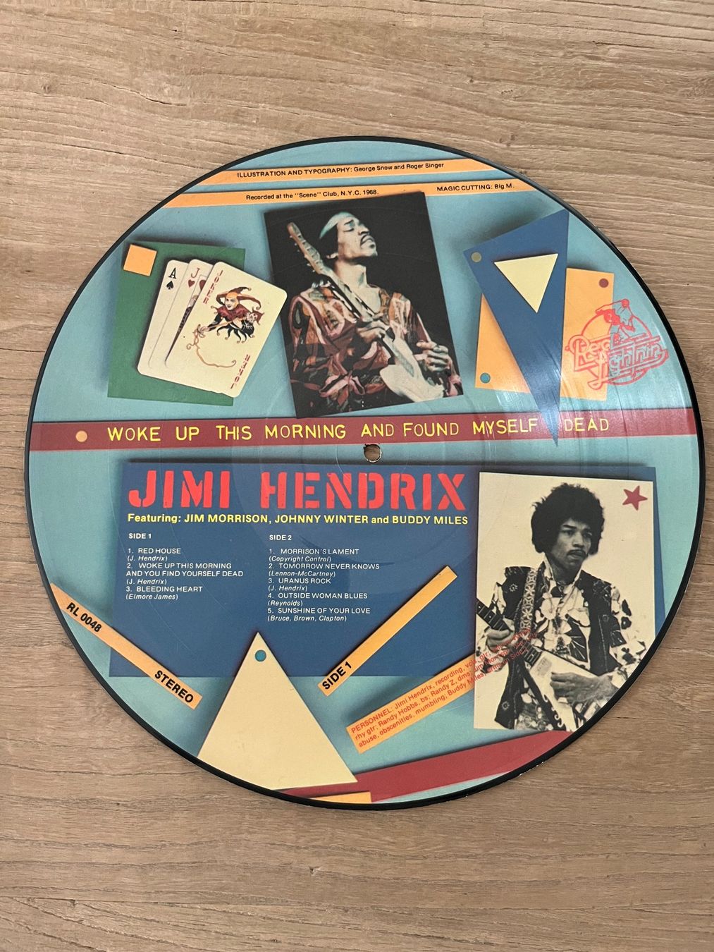 Dischi in vinile: Jimi Hendrix feat. jim Morrison picture LP – Usato da Eglisau venduto da Peavey80