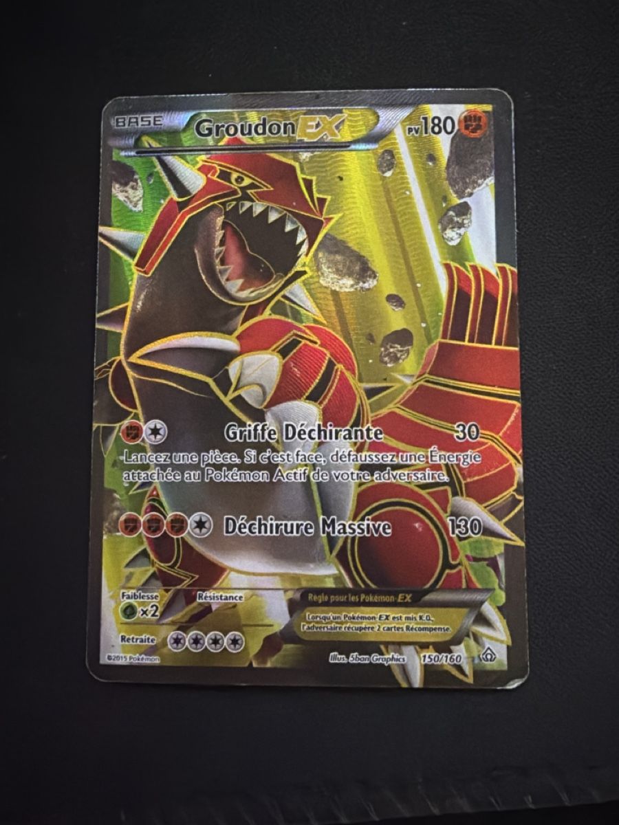 Karten: Groudon ex 150 – Gebraucht aus Onex von Shop2Rayan