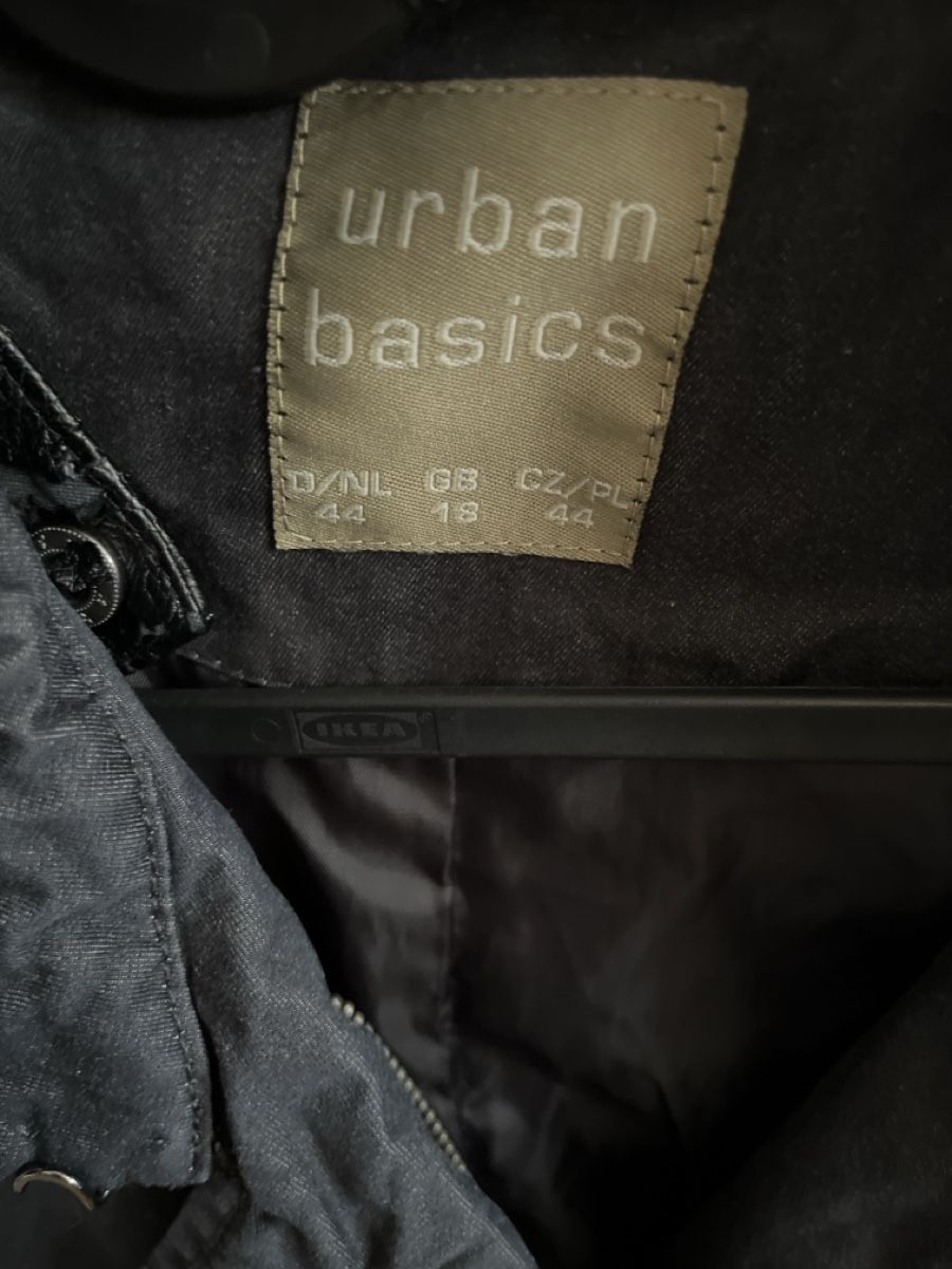 Cappotti: Schwarzer Übergangsmantel Urban Classics Gr. 44 – Usato da Wallbach venduto da wonderlike 1