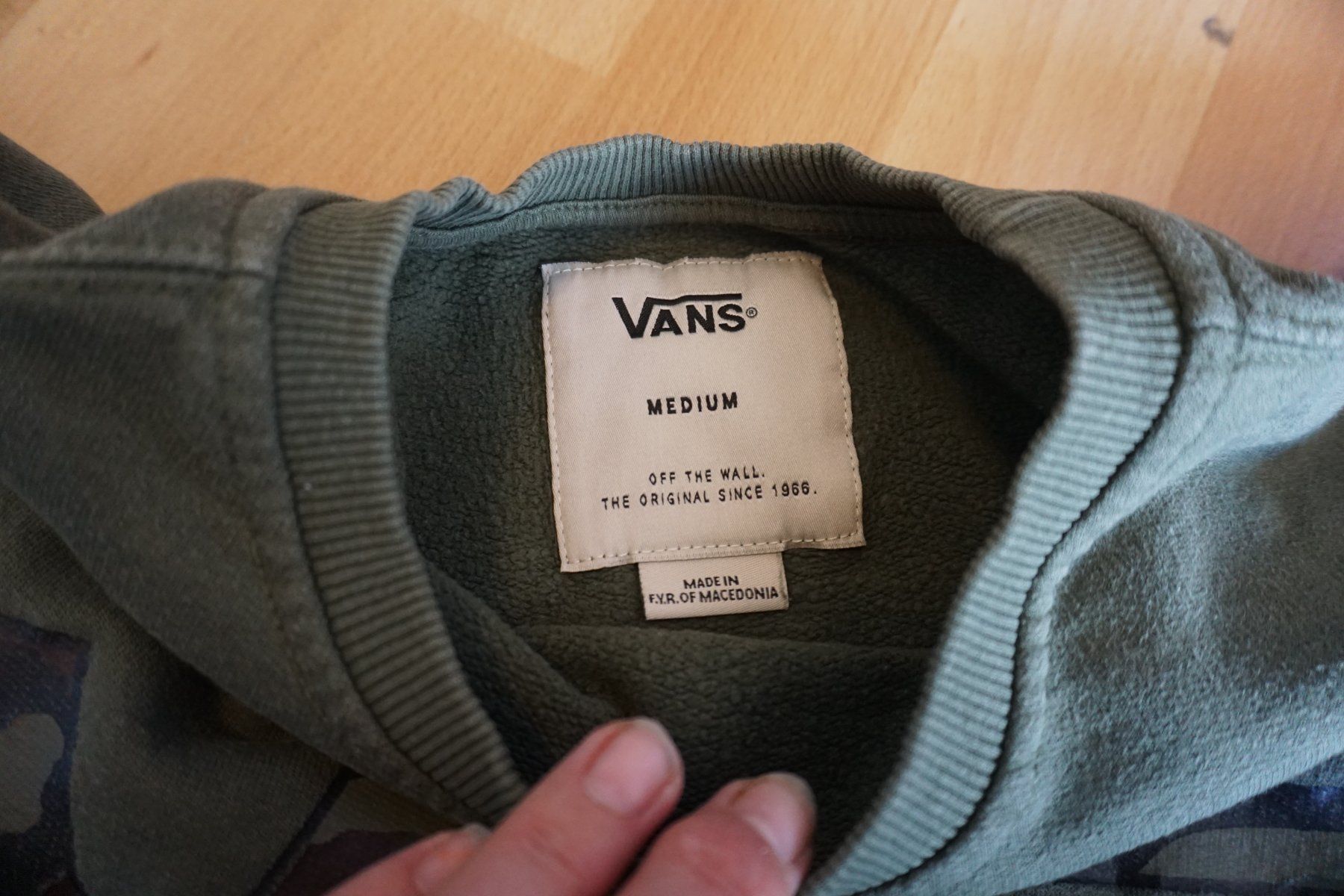 Maglioni & Felpe: Vans Pulli / Sweatshirt, olivgrün Gr.M – Usato da Zürich venduto da einalemjena 3