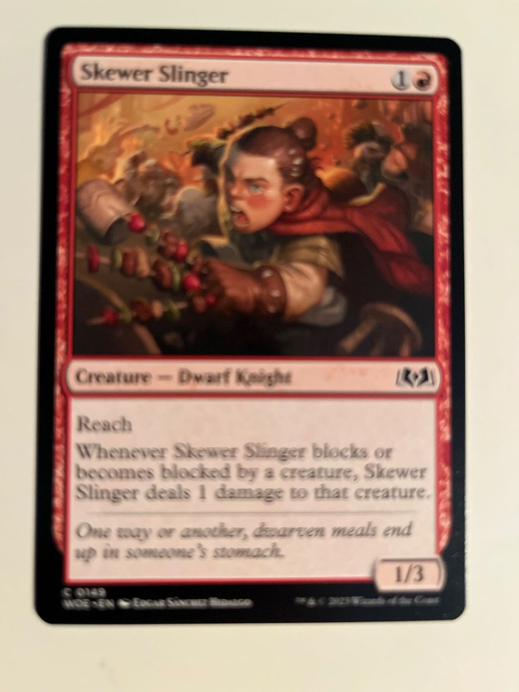Magic The Gathering Carte collezionabili: 1 x Skewer Slinger - Magic: The Gathering - MtG – Usato da Kriens venduto da Shadi1980