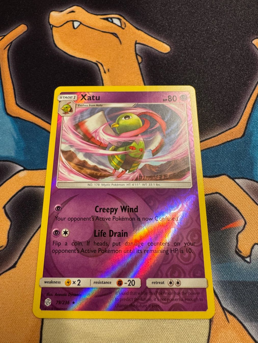Pokémon Carte collezionabili: Xatu (CEC 79) - Reverse Holo - Cosmic Eclipse – Nuovo (secondo la descrizione) da Bülach venduto da Pfrenzel