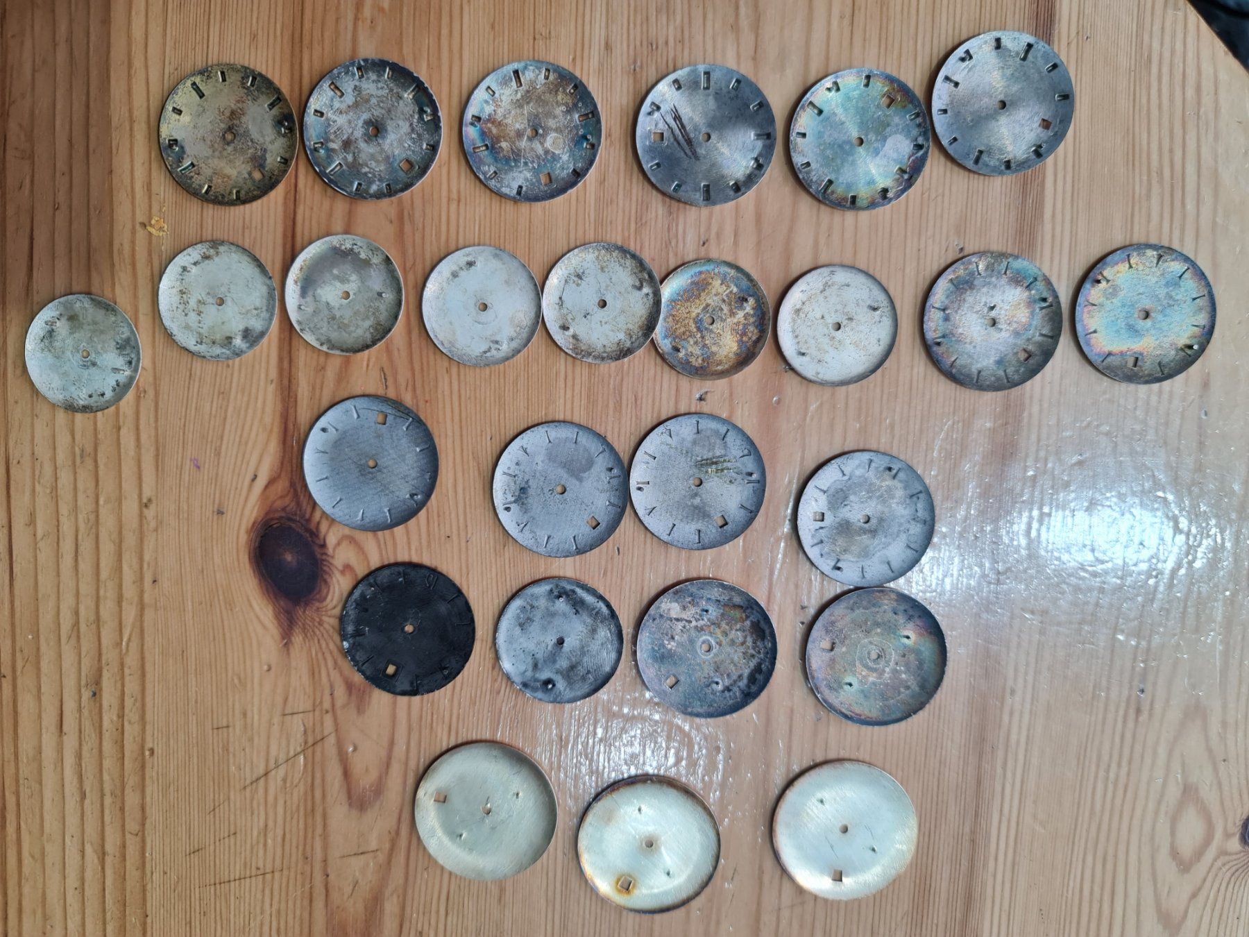 Uhren: Uhrenzifferblätter Lot 1 – Neu (gemäss Beschreibung) aus Winterthur von Hai6 4