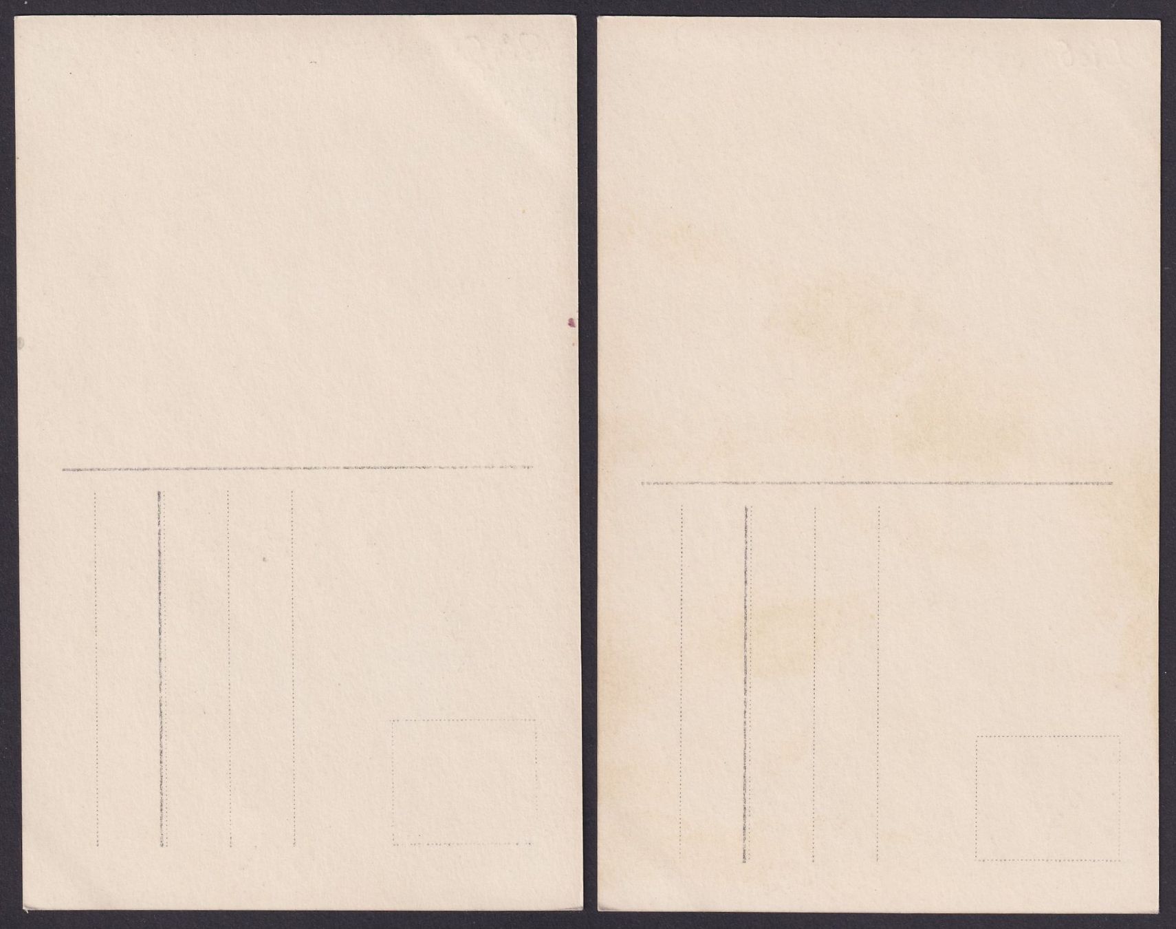 Cartoline postali: 2 Kitschkarten LIEBE + HOFFNUNG ca. 1920, Weco 10508 – Usato da Ebikon venduto da SilvioFreund 1