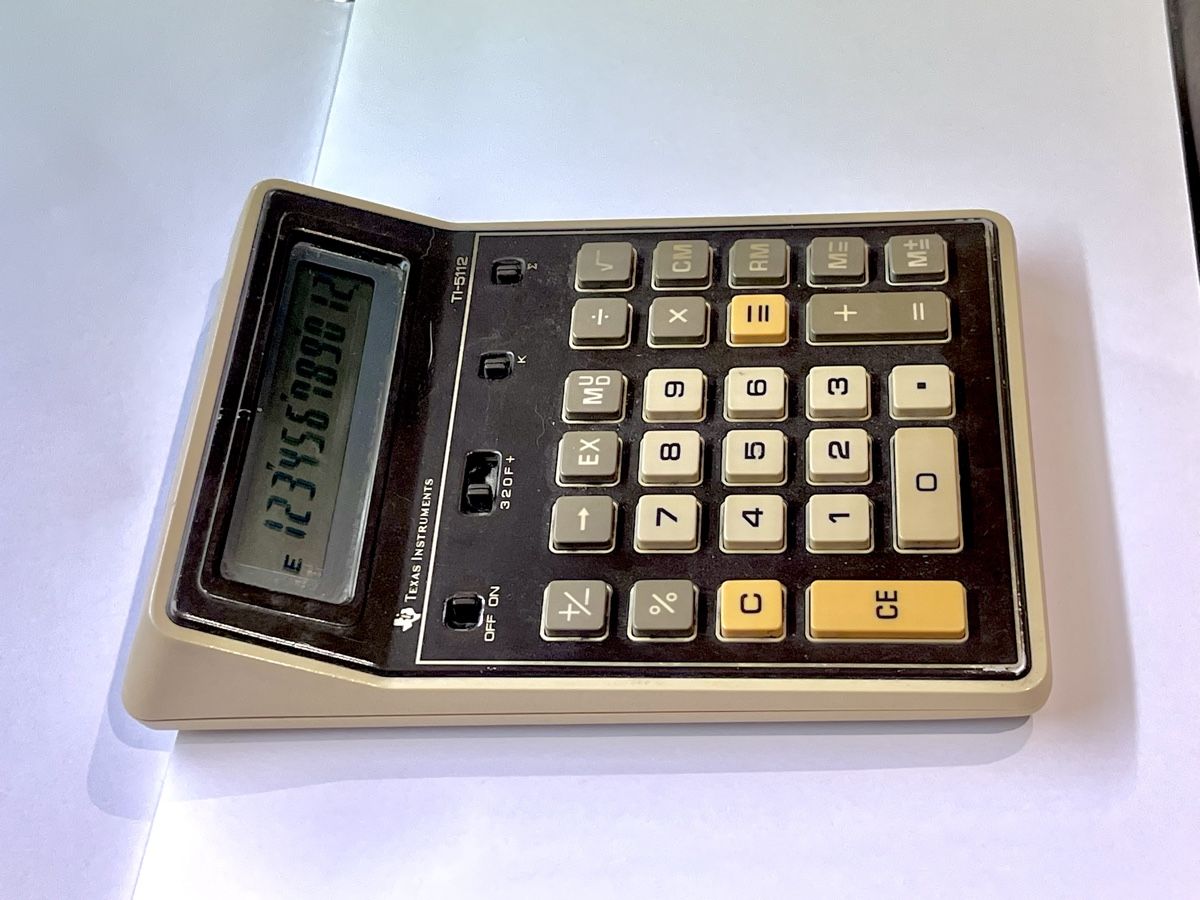 Texas Instruments Calcolatrici tascabili: TI-5112 – Usato da La Neuveville venduto da Oxalis-Studios 1