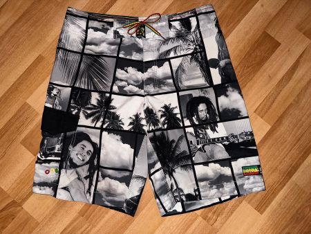Billa Bong x Bob Marley Short einfache Bundweite 43cm