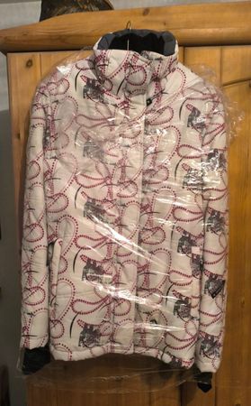 Cutting Edge Damen-Skijacke weiss Gr. L, frisch gereinigt
